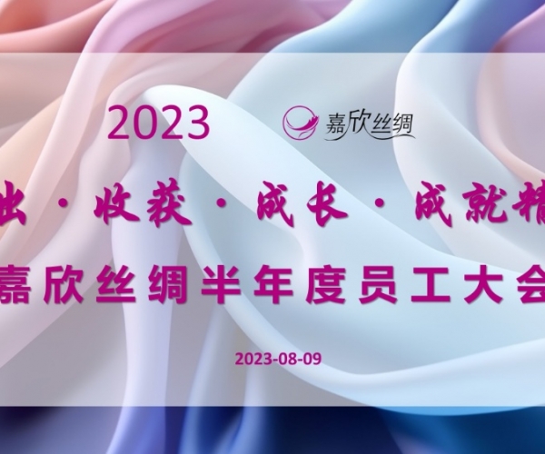 云顶集团官方网站丝绸召开2023半年度员工大会
